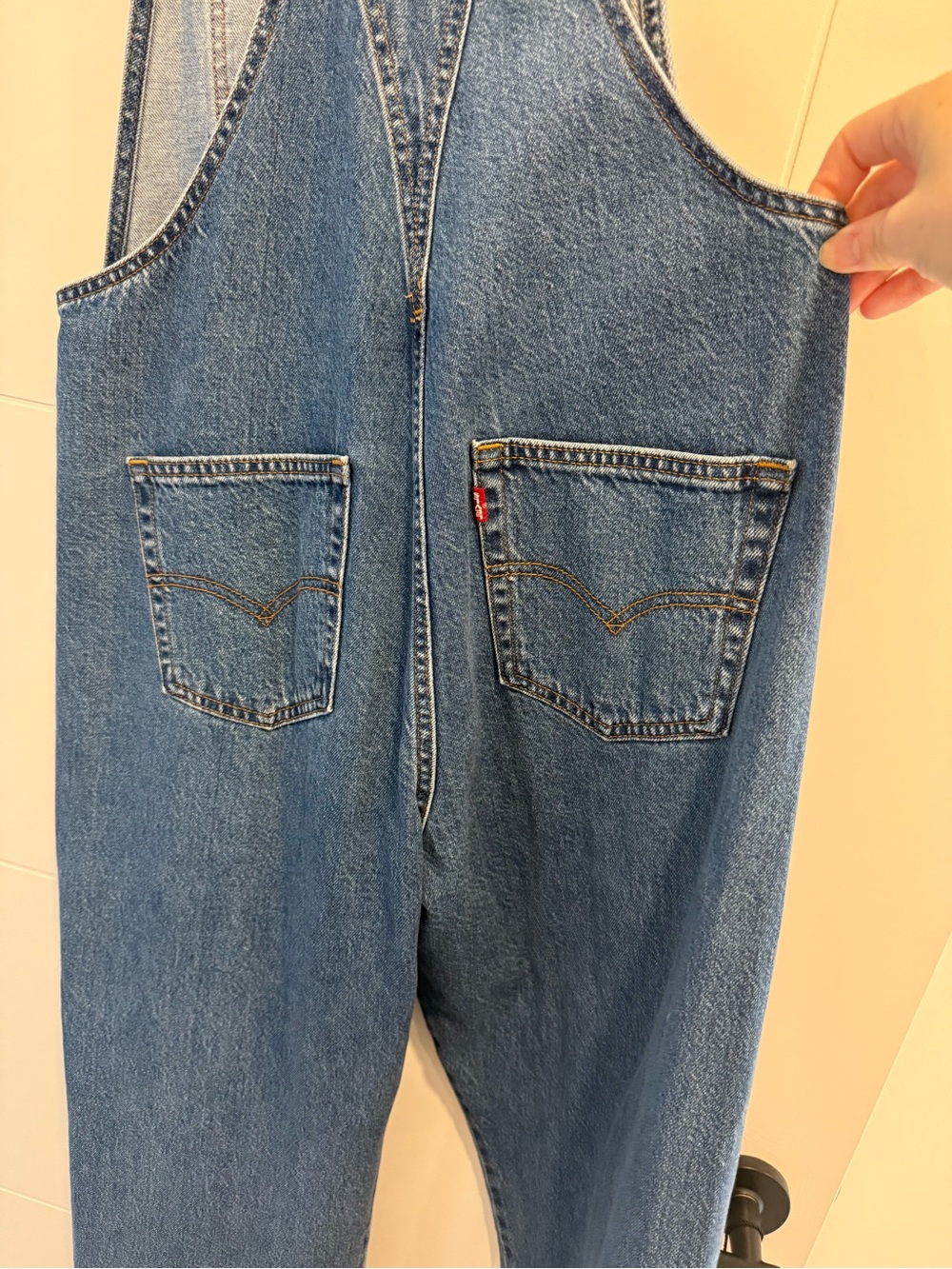 Levi's Blue Denim Women’s Overalls - Picture 4 of 5